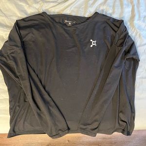 Orangetheory Fitness black long sleeve(sorry about the dog hair i have a golden)